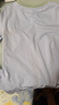 like uu暖氧吧一體織保暖套裝兒童保暖內(nèi)衣初中生秋衣褲 粉末藍(lán)色 XL 160 曬單實(shí)拍圖