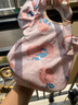 babyjianle寶寶吃飯圍兜防水防臟免洗兒童罩衣男女?huà)雰猴埗敌『o(wú)袖夏季圍裙 無(wú)袖蜜桃翅膀 均碼建議0-5歲 曬單實(shí)拍圖