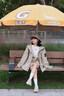 QGF戶外登山?jīng)_鋒上衣外套女春秋季新款寬松運(yùn)動美式工裝棒球服夾克衫 檸檬色 M 【建議90-110斤】 曬單實(shí)拍圖
