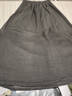 浪莎半身裙女毛呢感2026春秋款高腰寬松顯瘦a字裙高級感軟糯中長(cháng)裙子 曬單實(shí)拍圖