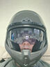 LS2雙鏡片揭面盔摩托車(chē)頭盔防霧后空翻鯊魚(yú)機車(chē)頭盔摩旅四季FF906 啞黑 XL(建議58-59CM) 曬單實(shí)拍圖