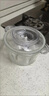九陽(yáng)絞肉機配件通用不銹鋼碗玻璃碗原裝正品不銹鋼玻璃容量杯配件 玻璃碗（拍攝刀片底部照片配型） S18-LA170 曬單實(shí)拍圖