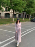 俞兆林防曬衣女長(zhǎng)款2025夏季新款修身收腰連衣裙防紫外線薄款冰絲外套服 粉色【冰感收腰-修身】 L 均碼【推薦80-100斤】 曬單實(shí)拍圖