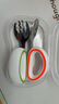 英氏寶寶學(xué)吃飯訓(xùn)練叉勺嬰兒學(xué)習(xí)自主進(jìn)食輔食勺兒童勺子餐具叉子 訓(xùn)練叉勺套裝【配收納盒】 曬單實(shí)拍圖