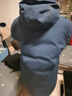 幼嵐（ALLBLU）allblu幼嵐【紅嘴雁羽絨】?jì)和煽藳_鋒羽絨服男童女童秋冬防風(fēng) 深藏藍 150 cm 曬單實(shí)拍圖