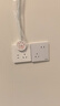 鴻雁開關(guān)插座面板E4系列白色電腦二位兩位網(wǎng)絡(luò)六類插座86型家用 曬單實拍圖