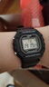 卡西歐（CASIO）手表男女網(wǎng)球復(fù)古小方塊學(xué)生氣質(zhì)防水運(yùn)動(dòng)表電子手表 W-218H-1A 曬單實(shí)拍圖