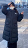 阿迪達(dá)斯（adidas）羽絨服男裝女裝 冬季新款戶外防風(fēng)運(yùn)動服連帽保暖外套長款羽絨服 0664-情侶款-黑色-主推 L 曬單實(shí)拍圖