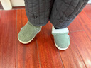 牧童棉拖鞋親子一家三口2025冬季兒童拖鞋男童加絨保暖室內家居鞋女童 艾葉綠 22 底標160/鞋內長(cháng)15.0cm 曬單實(shí)拍圖