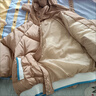 曇蓓漫tw小熊羽絨服可拆卸可愛連帽羽絨棉服女冬學(xué)生加厚保暖棉衣面 卡其色【棉服款】 優(yōu)質(zhì) S 80-100斤 曬單實(shí)拍圖