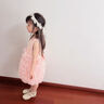 G.DUCKKIDS公主連衣裙 夏季2025新款兒童甜美時(shí)髦蓬蓬裙女寶寶網(wǎng)紗背心裙 粉色 140 cm 曬單實(shí)拍圖