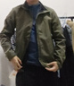 迪卡儂（DECATHLON）男士夾克軟殼男士夾克男加絨軟殼衣男抓絨保暖防風(fēng)防潑水MT100 軍綠色 M 曬單實(shí)拍圖