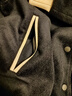 馬登學(xué)院風(fēng)棒球服夾克女秋季美式復古撞色刺繡百搭毛呢外套保暖上衣海軍藍 （建議拍下一碼）L 曬單實(shí)拍圖