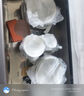 廚遞碗盤套裝家用景德鎮(zhèn)碗套裝釉下彩餐具 珍珠海棠56頭【禮盒】 曬單實拍圖