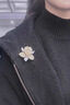 Eternelle法國(guó)永恒原創(chuàng)設(shè)計(jì)山茶花胸針高檔奢華氣質(zhì)胸花女媽媽禮物 曬單實(shí)拍圖
