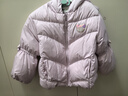PawinPaw90%鵝絨卡通小熊童裝冬女童連帽加厚羽絨服保暖外套 Pink粉紅色/25 120 cm 曬單實(shí)拍圖
