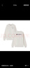 Champion冠軍秋冬加絨情侶草寫(xiě)刺繡logo圓領(lǐng)長(cháng)袖衛衣男女美式 米白色 L 曬單實(shí)拍圖