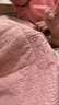德瑪納【舒適驚艷】冬季淑女風(fēng)圓領(lǐng)長(zhǎng)袖棉服女短款女外套 古粉色 XL  曬單實(shí)拍圖