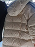 金羽杰冬季新品休閑泡芙羽絨服女裝中長(cháng)款寬松加厚保暖面包服Y24806251 曬單實(shí)拍圖