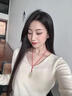 滿(mǎn)貴人和田玉吊墜十二生肖蛇年本命年男女紅繩龍雞牛兔狗猴玉墜項鏈 玉生肖龍吊墜/【紅繩元寶款】 曬單實(shí)拍圖