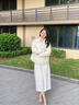 坦博爾輕薄羽絨服女短款寬松翻領(lǐng)襯衫外套女TBF330276D 蘭卡白 155/80A 曬單實(shí)拍圖