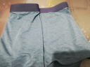 AB【2條】男士50S再生纖維吸汗透氣中腰平角褲5A級(jí)抗菌襠男舒適短褲 （水藍(lán)+淺紫） 2條 4XL 曬單實(shí)拍圖