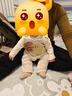 babylove寶寶背帶褲春秋外穿連體褲超萌可愛休閑長褲洋氣嬰兒褲子 曬單實(shí)拍圖
