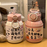 帕提拉新款316不銹鋼保溫杯女生高顏值可愛(ài)吸管杯大容量學(xué)生ins簡(jiǎn)約水杯 粉色宇航員保溫杯【公主請暴富】 500ml 曬單實(shí)拍圖