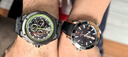 孔雀（PEACOCK）手表男探索系列極速多功能機械手表男表防水自研機心/禮物 野性綠 PDG0101.02 45mm 雙材質(zhì)復合表帶 曬單實(shí)拍圖