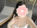 KLUCK老鳳凰金店款小白裙子滿鉆項(xiàng)鏈女925銀玫瑰金白貝母輕奢小眾鎖 (白貝母)七夕款扇形項(xiàng)鏈 曬單實(shí)拍圖