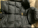 高梵黑金鵝絨服雷總同款機(jī)能4.0五格新款男士短款羽絨服 高定騎士黑XL 曬單實拍圖