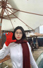 目丸針織毛線手套女2025年秋冬季可觸屏加厚保暖戶外騎行防寒五指手套 紅色 曬單實(shí)拍圖