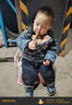 ASK JUNIOR【90絨】男童羽絨服冬小童加厚保暖中長(cháng)羽絨外套 灰色 100  曬單實(shí)拍圖