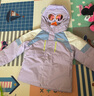 安踏兒童羽絨服女小童裝2023冬新款抗寒保暖加厚潮流防風(fēng)眼鏡款 季風(fēng)紫-1 130 cm 曬單實拍圖