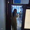 OIUO閨蜜工裝背帶褲女學(xué)生韓版寬松春秋直筒連體闊腿褲潮 奶油杏單件背帶褲 150身高不要拍 M 建議95-115斤 曬單實(shí)拍圖