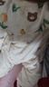 翹腳鴨 嬰兒衣服220g夾棉加厚連體衣新生兒外出棉服秋冬季外套保暖寶寶 蛋糕小熊 【220g加厚水洗棉】 80cm （建議9-12個(gè)月） 曬單實(shí)拍圖