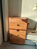 源氏木語(yǔ)斗柜實(shí)木臥室柜子儲物柜家用床頭柜抽屜式玩具收納柜 【2】0.63米兒五斗柜(639*400*1000mm) 曬單實(shí)拍圖