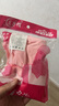 卿寶蓓純棉坐月子帽秋冬季產(chǎn)婦產(chǎn)后用品加絨厚款頭巾發(fā)帶孕婦帽子 純棉粉小兔帽+親子帽 曬單實拍圖