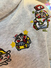 辰衣純美式可愛趣味蠟筆小新刺繡連帽衛(wèi)衣女2024秋冬加絨加厚學(xué)院風(fēng)外套 白灰色（加絨款優(yōu)質(zhì)版） 2XL 曬單實(shí)拍圖