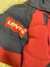 Levi's李維斯兒童棉服男女童冬季外套保暖童裝 草本紅 150 /72 【建議身高140-152cm】 曬單實(shí)拍圖
