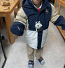 匡威Converse童裝男羽絨服秋冬新款輕盈保暖兒童外套上衣 曬單實(shí)拍圖