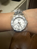天梭（TISSOT）【官方授權(quán)店】 瑞士手表 新款海星系列潛水運動計時石英女表 白盤鋼帶T120.210.11.011.00 曬單實拍圖