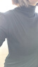 啄木鳥莫代爾高領長袖打底衫秋冬內搭修身百搭顯瘦上衣女t恤 黑色 XL  曬單實拍圖