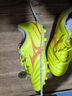 美津濃（MIZUNO）男子AG短釘專業(yè)足球鞋MONARCIDA NEO III SELECT AG(MS-092) 45/黃色/珊瑚色 41 (265mm) 曬單實拍圖
