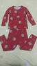 巴拉巴拉秋衣秋褲套裝蛇年男女童保暖內衣小童本命年紅色睡衣208125169201 曬單實(shí)拍圖