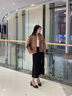 布符（Cloth Fu）布符2025年春季新款原創(chuàng)連肩袖短外套新中式國(guó)風(fēng)手工盤(pán)扣小香風(fēng) 銹紅線跡 M 曬單實(shí)拍圖