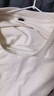 名創(chuàng  )優(yōu)品（MINISO）初秋純棉打底衫男春秋重磅圓領(lǐng)內搭上衣男女生百搭純色長(cháng)袖T恤潮 淺米(純色) L 175(名創(chuàng  )優(yōu)品 品控嚴格) 曬單實(shí)拍圖