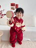 DUTRIEUX周歲禮服女寶寶夏季女童拜過年服中式生日抓周宴百天喜慶兒童唐裝 祥龍冬款加絨【二代升級】 80 曬單實拍圖