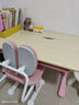 伯課（BOKE）伯課兒童學(xué)習桌可升降家用書(shū)桌中小學(xué)生課桌寫(xiě)字桌椅組合套裝 110cm建筑家加高書(shū)架+樂(lè )學(xué)椅+送裝一體【粉色】 曬單實(shí)拍圖