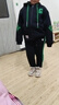 柏樂(lè )迪秋冬季加絨衛衣12歲男孩13初中學(xué)生14加厚外套15大童男裝運動(dòng)套裝 2260黑色(外套+長(cháng)褲)加絨加厚  165 L（建議體重98-110斤左右） 曬單實(shí)拍圖